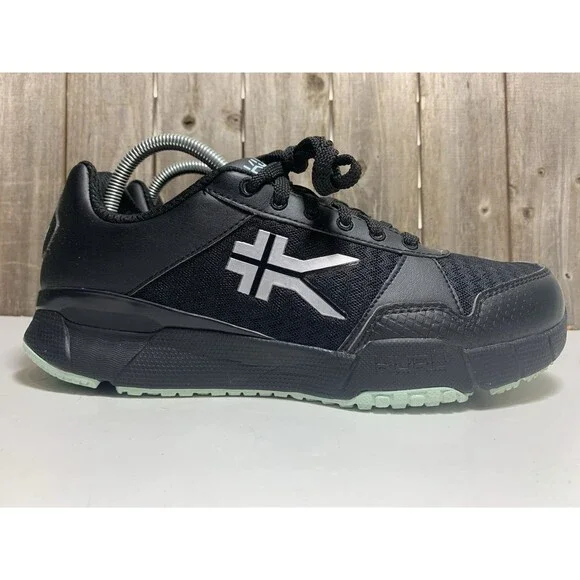 Kuru Womens 10 M Quantum Sneakers Shoes Black Orthotic Walk Gym Work Nursing - Picture 1 of 9